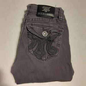 MEK Denim Women's Manaus Skinny Jeans W2MANAC4 Size 25/32